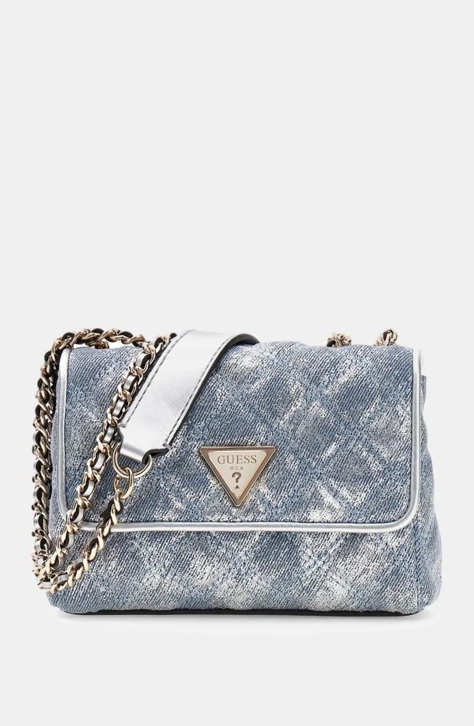 Guess Giully II Kadın Mavi Omuz Çantası HWDG9673740-MTD