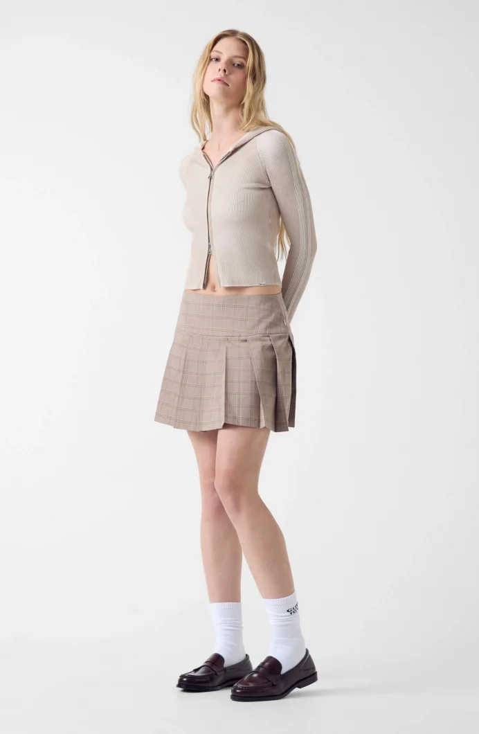 Guess GJ Mini Ekose Kadın Çok Renkli Etek W6RD81W4882-L12Q