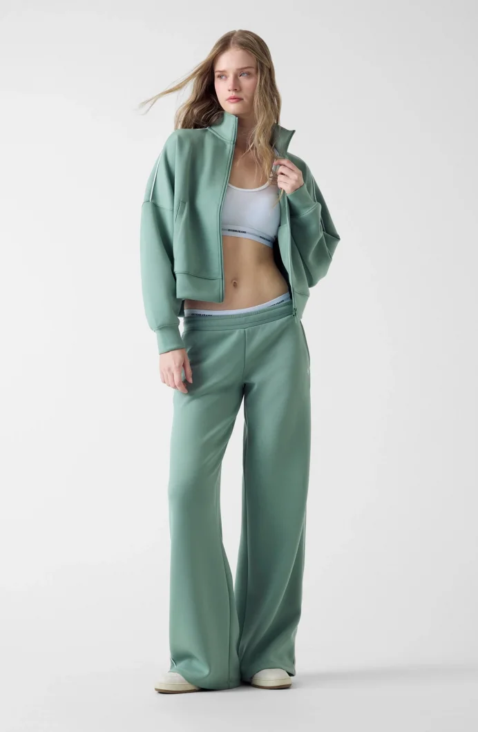 Guess GJ Scuba Eşofman Kadın Yeşil Pantolon W6RB43KD122-G8FD