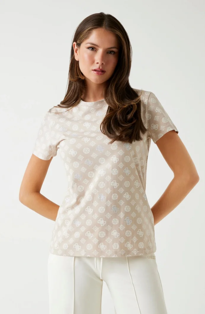 Guess Gloria Kadın Çok Renkli Aktif Regular Fit T-Shirt V5YI04I3Z14-P1MJ