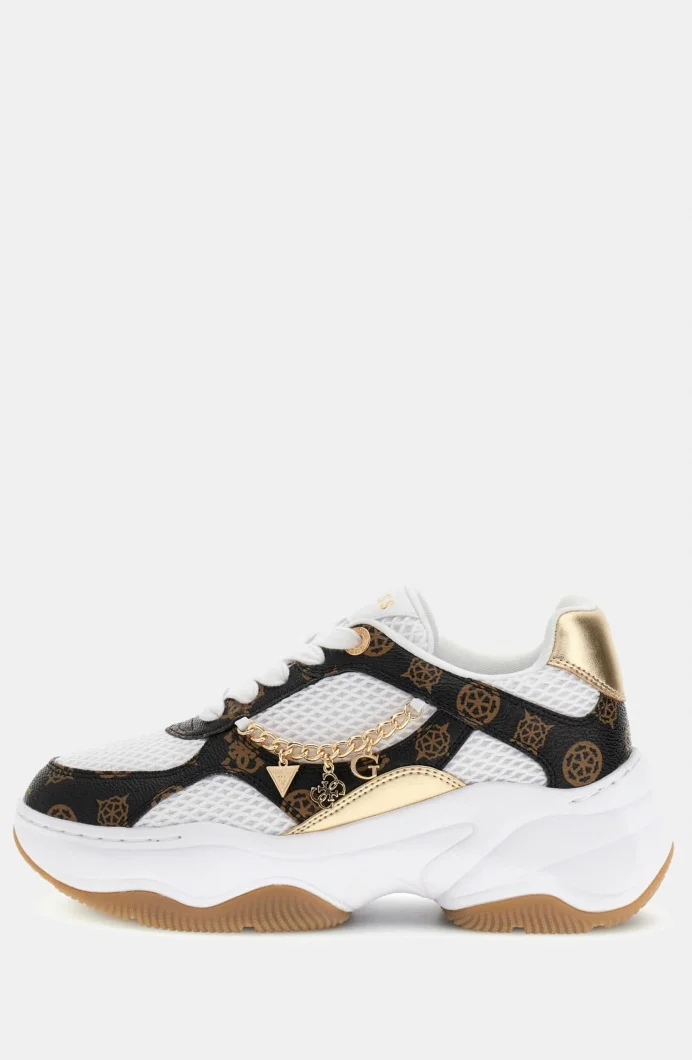 Guess Harpaa Kadın Çok Renkli Sneaker FLPHARFAL12-WHIBR