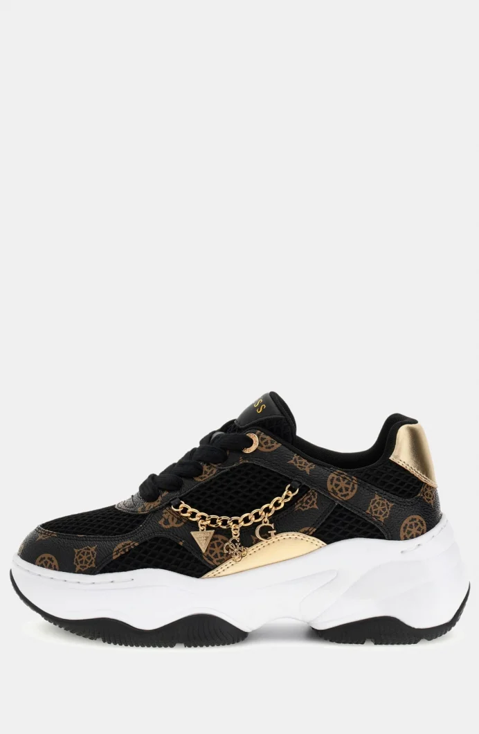 Guess Harpaa Kadın Siyah Sneaker FLPHARFAL12-BLKBR