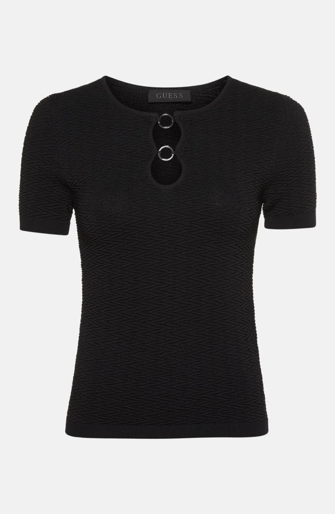 Guess Helena Kadın Siyah Triko W5YR16Z3OV0-JBLK