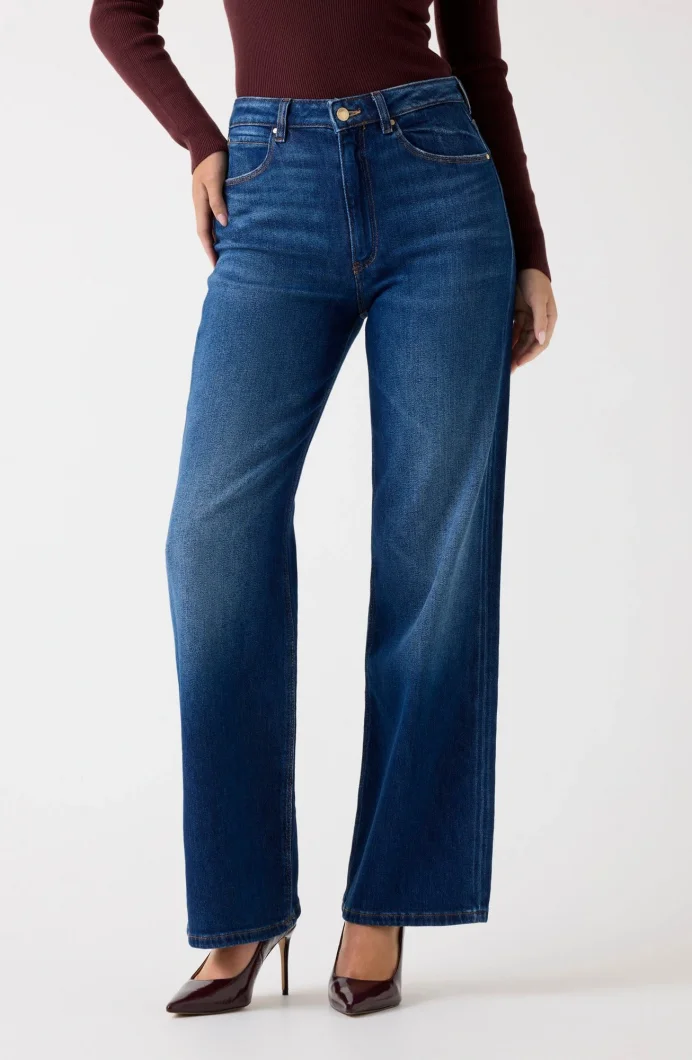 Guess Indigo Kadın Çok Renkli Relaxed Fit Jean W5BA1AD0615-ECWS