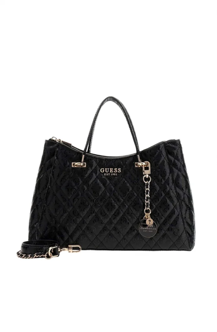 Guess Isemay Girlfriend Omuz Kadın Siyah El Çantası HWGG9628060-BLA