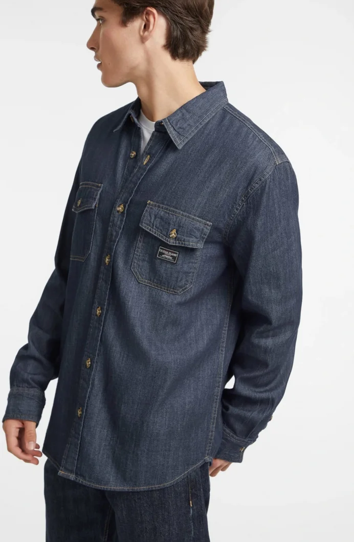 Guess Jeans Erkek Çok Renkli Regular Fit Denim Gömlek M4BH56D5EI4-GJDA