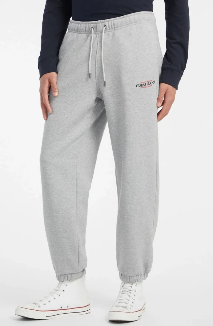 Guess  Erkek Gri Regular Fit Eşofman Altı M4YB18K9V31-H90Z