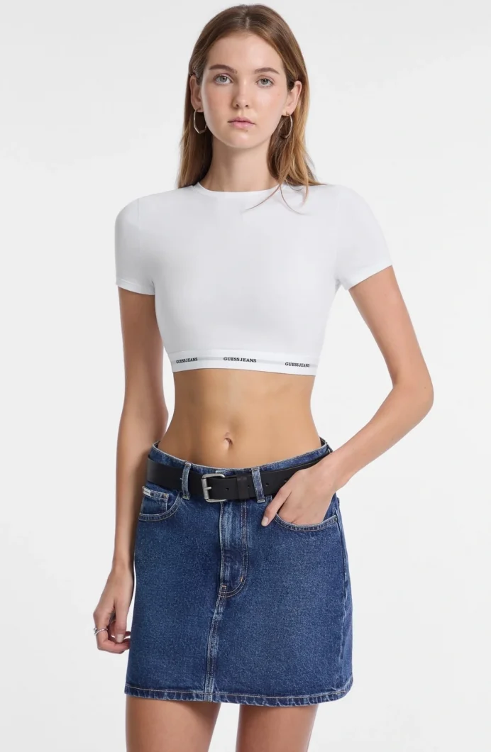 Guess Kadın Beyaz Modal Karışımlı Bralet W5YZ02KBBU1-G011