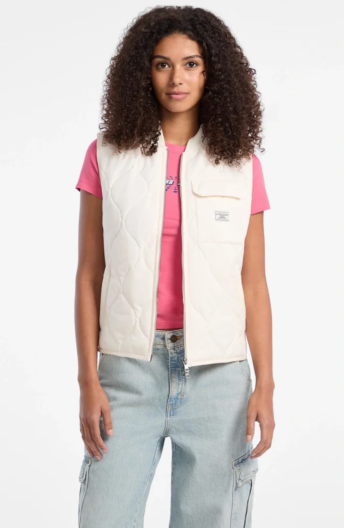 Guess Jeans Kadın Beyaz Yelek W5YN76WHG02-G054