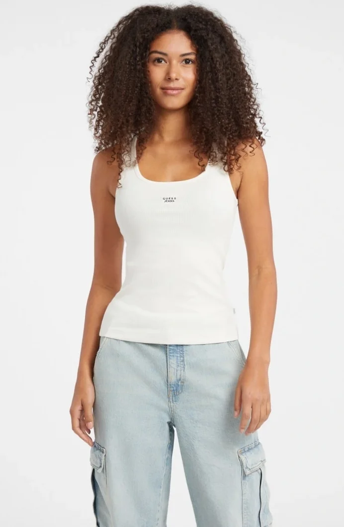 Guess Kadın Krem Top W5BP04KA0H1-G053