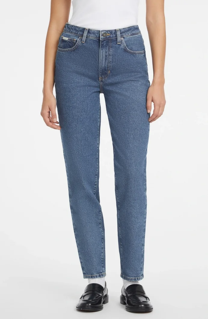 Guess Jeans Kadın Mavi Relaxed Fit Jean W4YA0DD5CC3-M3DW