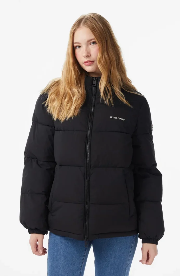 Guess Jeans Kadın Siyah Mont W4BL21WGII2-JBLK