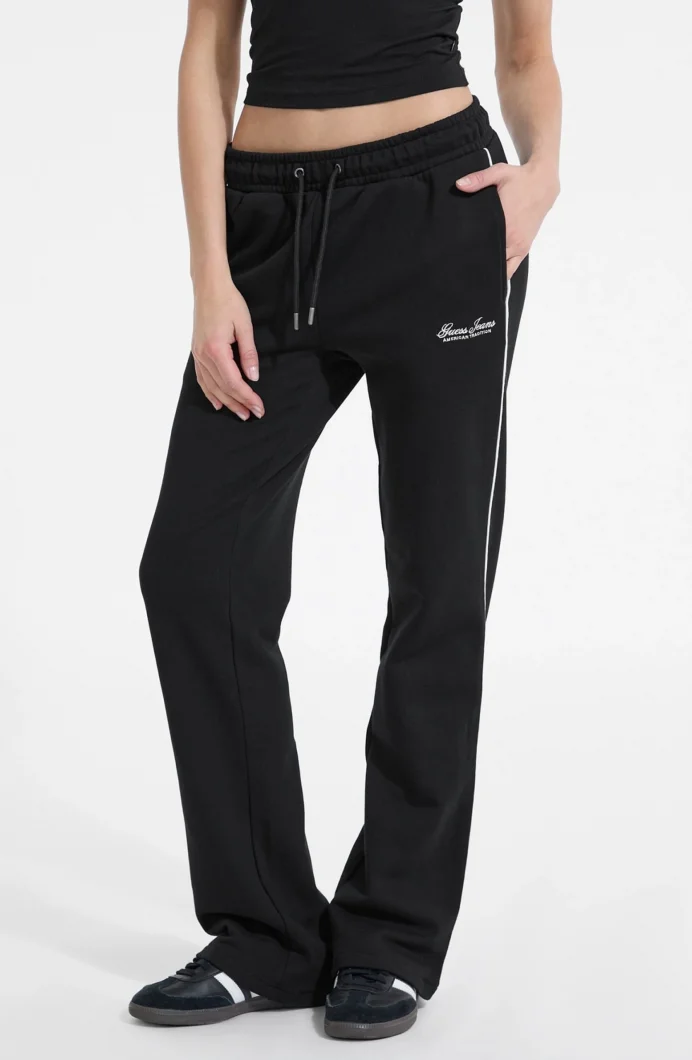 Guess Jeans Kadın Siyah Regular Fit Eşofman Altı W5YB32K68I4-JBLK