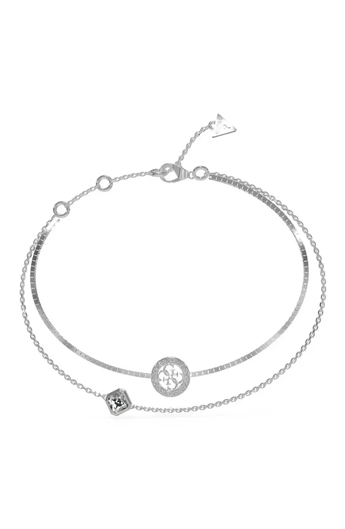 Guess Kadin Metalik Gri Bileklik JGUJUBB04160JWRHS