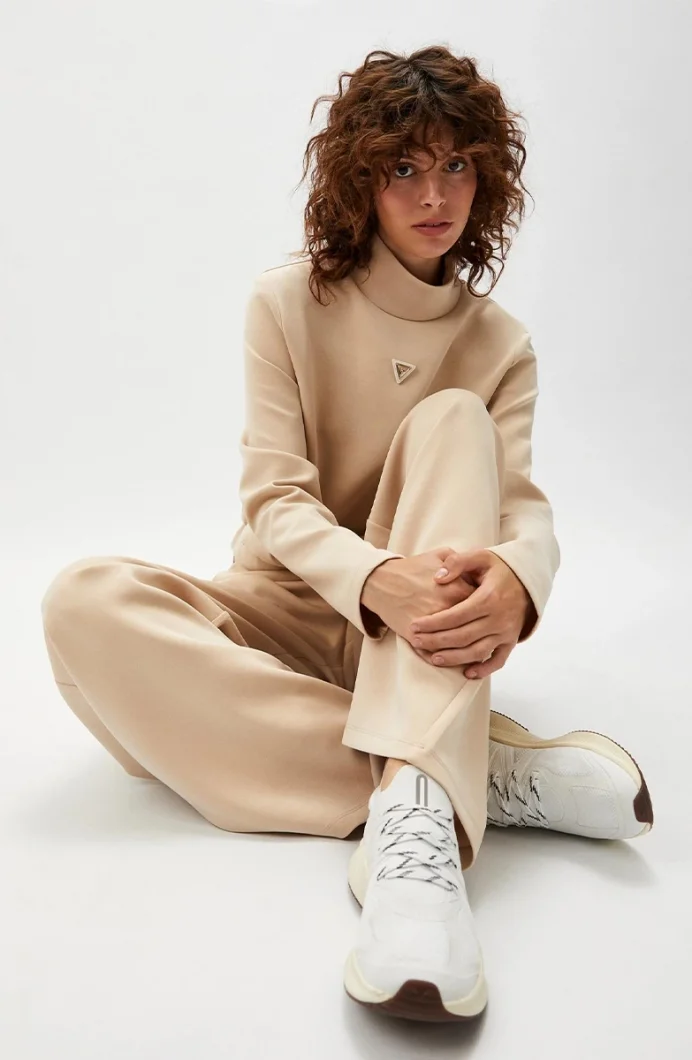 Guess Kadın Bej Pantolon