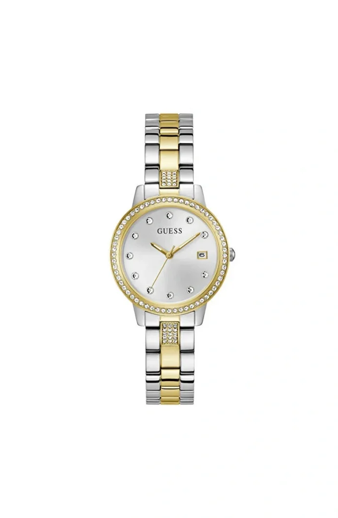 Guess Kadin Metalik Gri Kol Saati GUGW0725L1