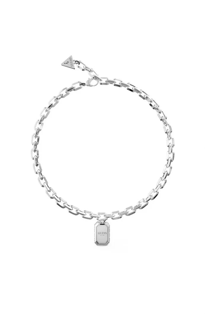 Guess Kadin Metalik Gri Kolye JGUJUBN04260JWRHTU