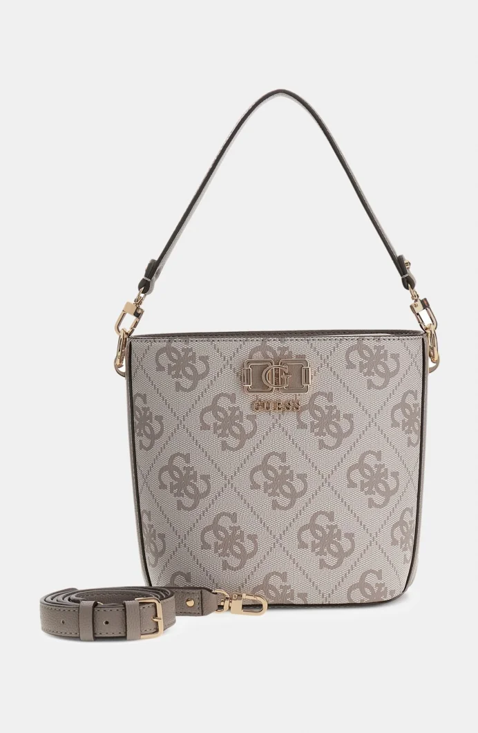 Guess Karnilla Logolu Büzgülü Kadın Krrem El Çantası HWOS9901010-DKO