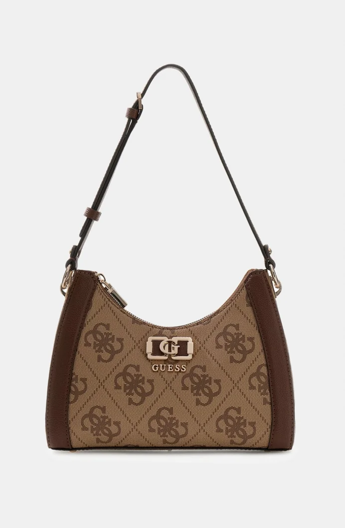 Guess Karnilla Logolu Omuz Kadın Kahverengi Omuz Çantası HWOS9901180-LGW