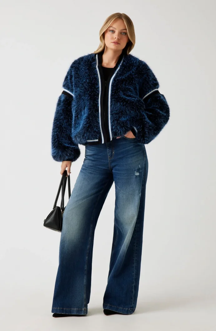 Guess Katia Kadın Çok Renkli Kürk W5BL67W3790-FBDA