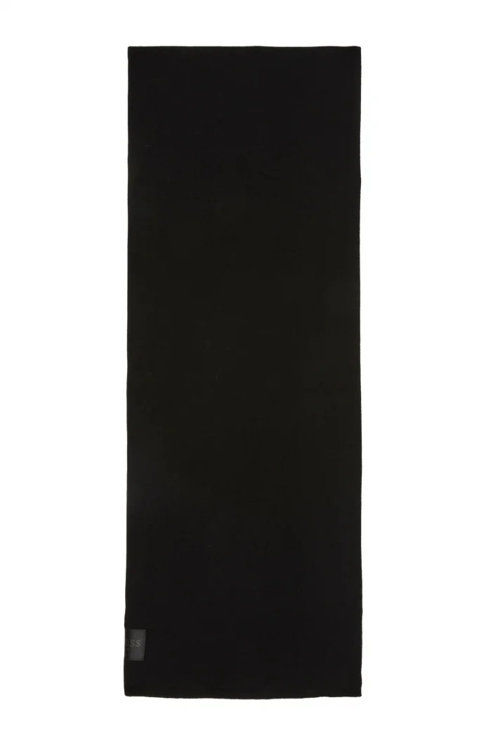 Guess Knitted Kadın Siyah Kaşmir Karışımlı Şal AW5437POL03-BLA