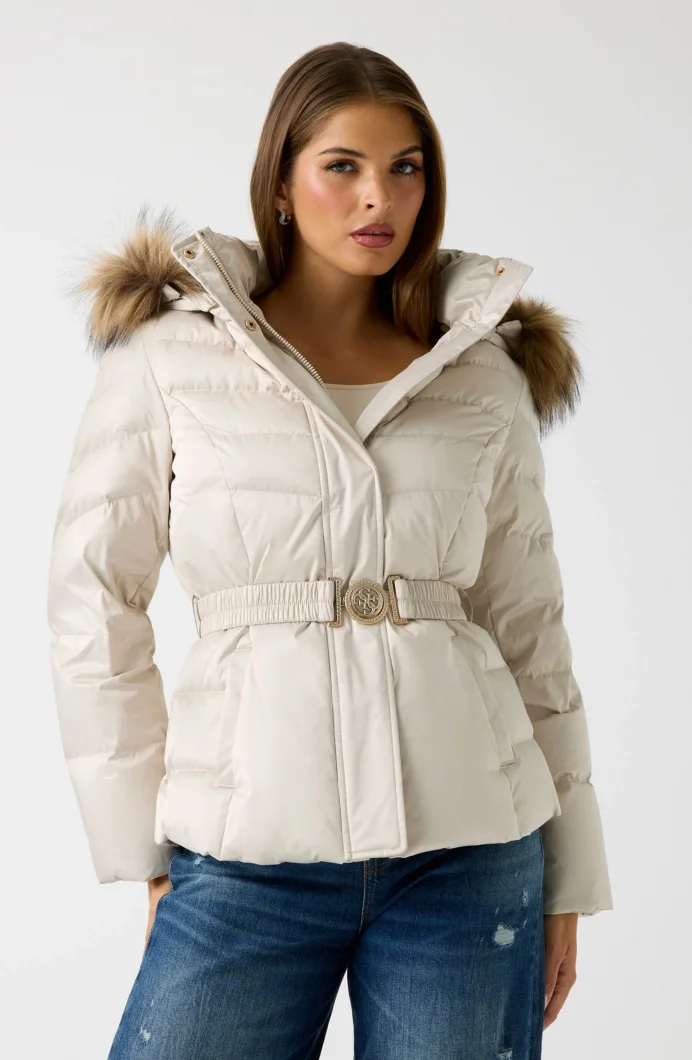 Guess Marina Kadın Krem  Mont  W5BL31W2802-A115