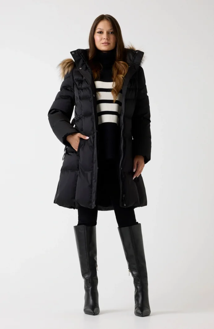 Guess Marina Kadın Siyah  Mont  W5BL30W2802-JTMU