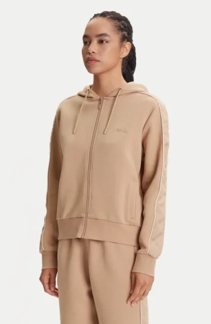 Guess Maryella Kadın Bej Aktif Eşofman Üstü V5YQ00KB3P2-C1C2