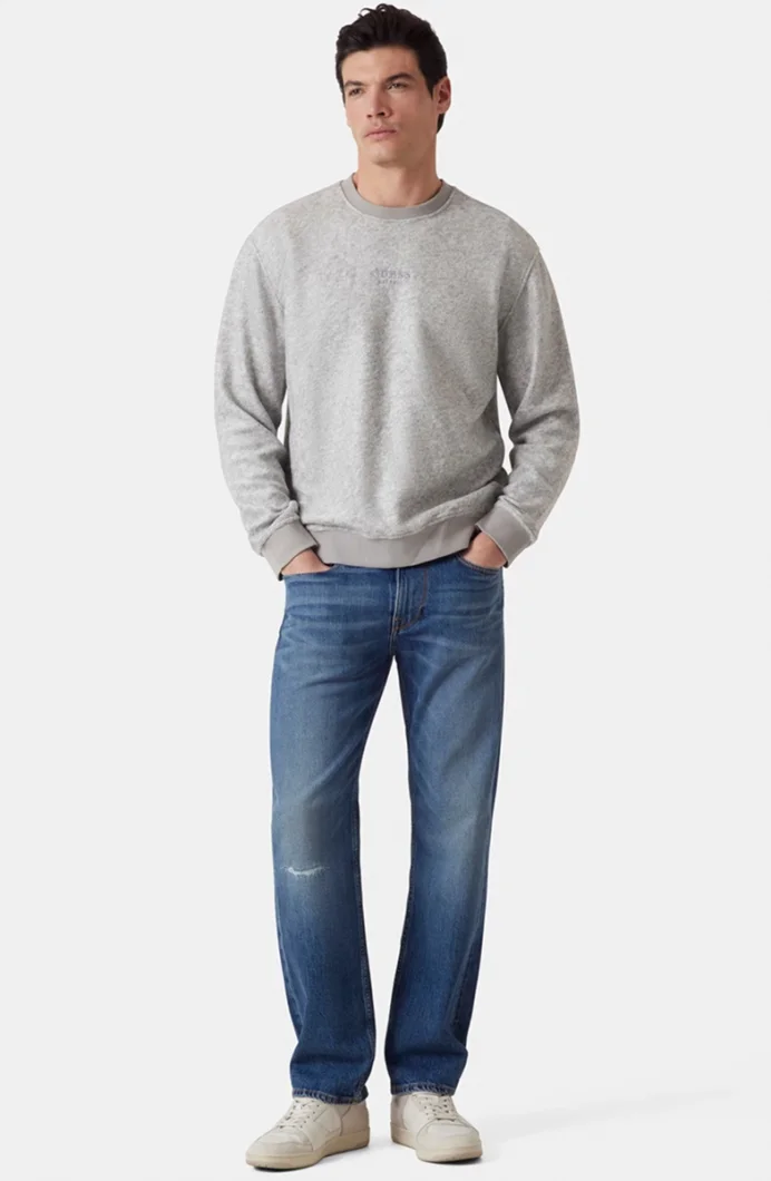 Guess Mason Erkek Mavi Regular Fit Jean M5BAR7D4K3B-FLXI