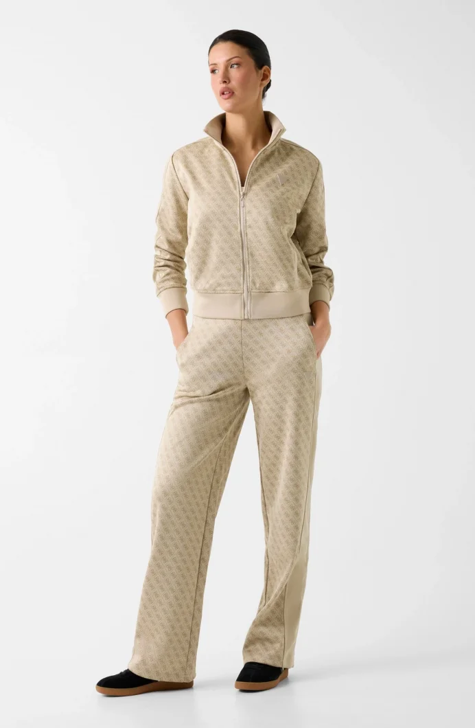 Guess Maya 4G Geniş Paça Kadın Çok Renkli Eşofman Altı V6RB09K2042-FNN0