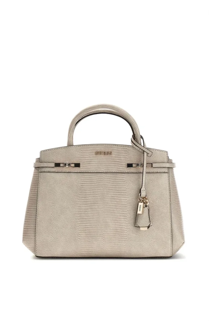 Guess Melinda Üç Bölmeli El ve Omuz Kadın Bej El Çantası HWKL9933060-LTA