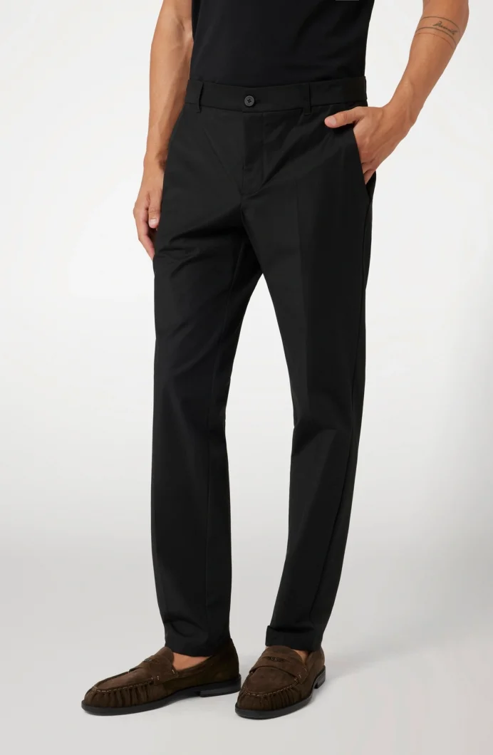 Guess Myron Erkek Siyah Slim Fit Pantolon M4YB01WG9Z2-JBLK