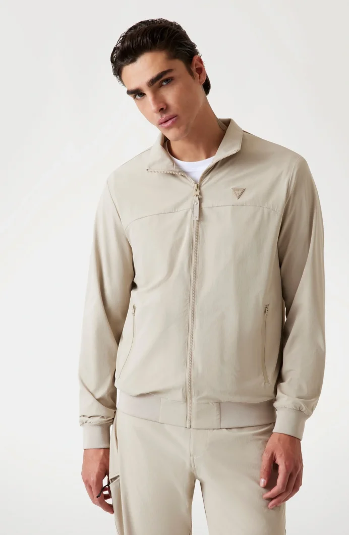 Guess New Amos Erkek Bej Aktif Ceket Z5YL07WH2H0-G1CA