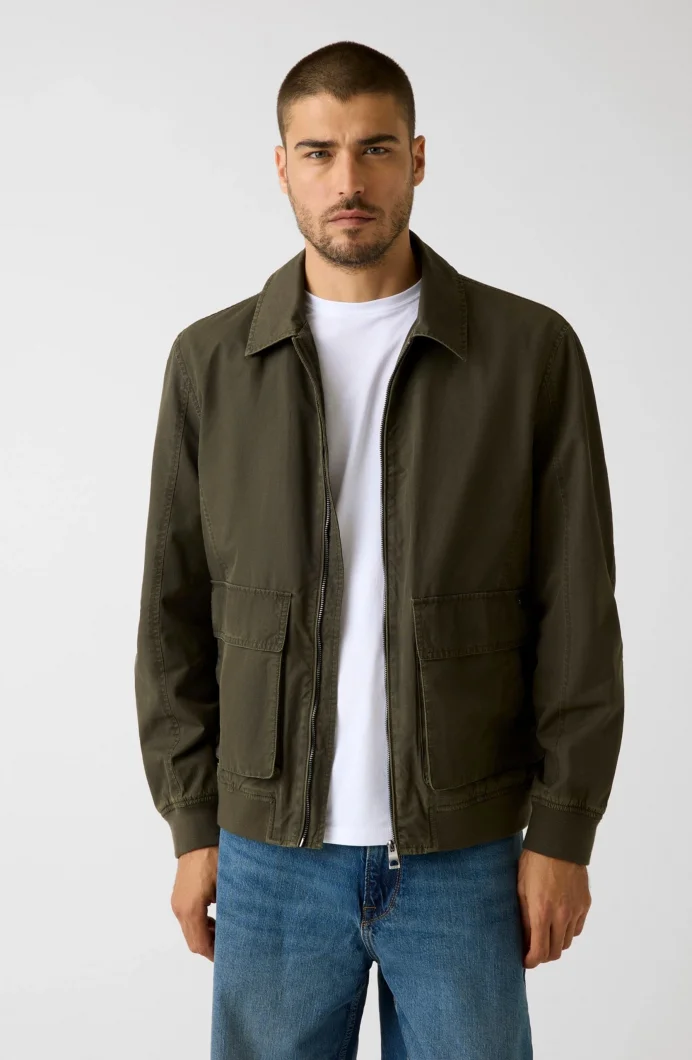 Guess Outdoor Vintage Erkek Haki Ceket M6RL0NWK540-G8L1