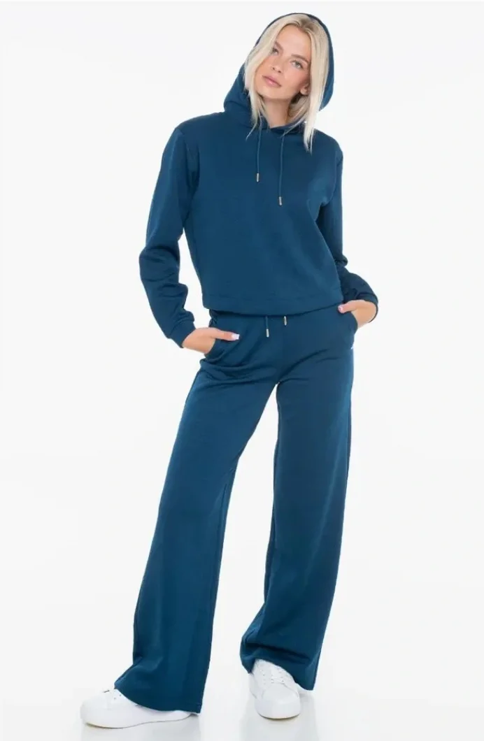 Guess Peony Kadın Yeşil Aktif Relaxed Fit Eşofman Altı V5YB19KBSL2-FBBO