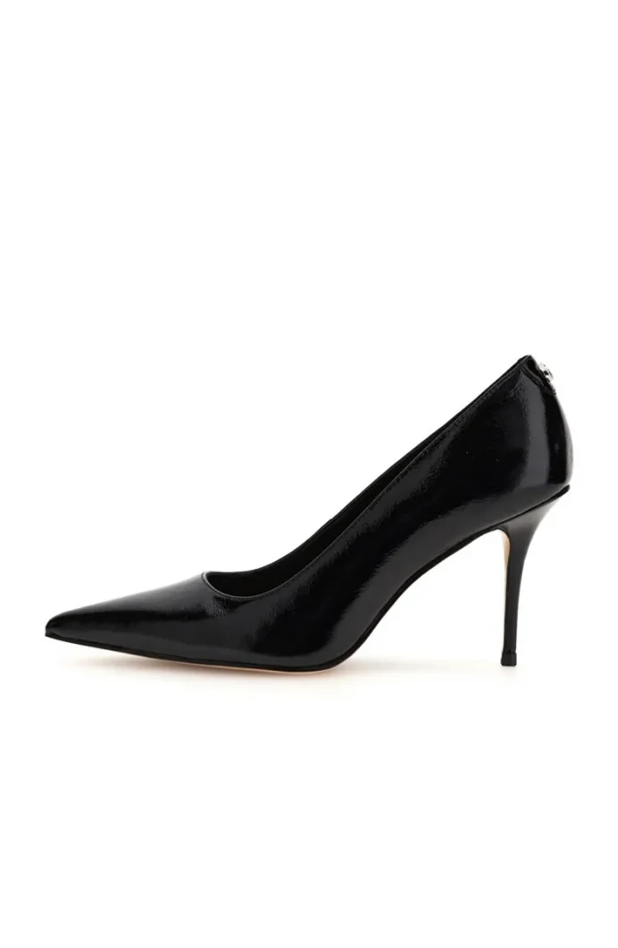 Guess Prindy Kadın Siyah Deri Topuklu Ayakkabı FLFPRNLEP08-BLACK