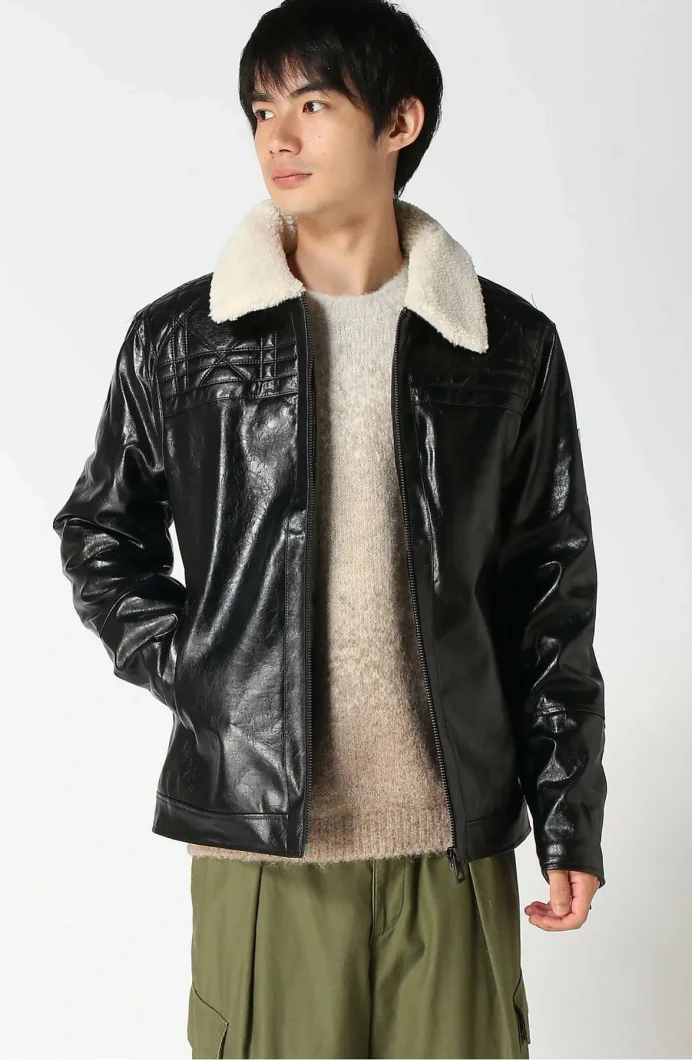 Guess Quilting Erkek Siyah Ceket M5BL2NW0390-JBLK