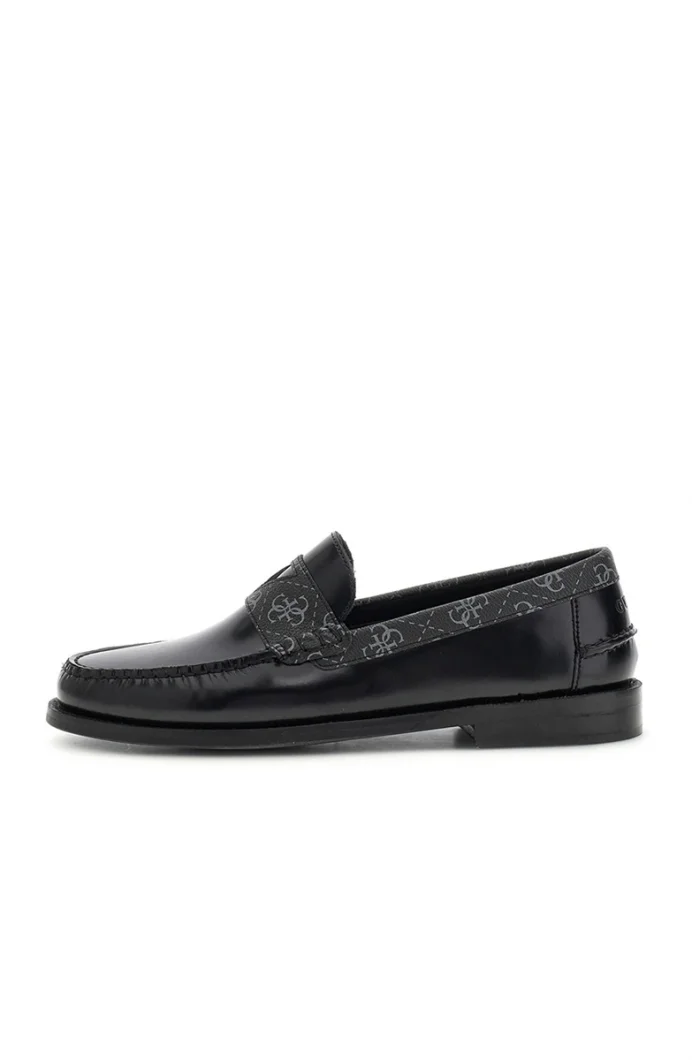 Guess Rossio Erkek Siyah Casual Ayakkabı FMPROSFAL14-BLACK