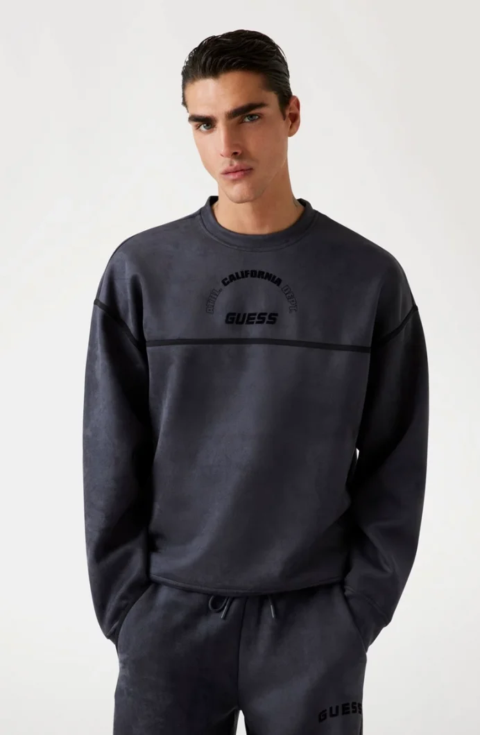 Guess Shiro Erkek Çok Renkli Aktif Scuba Sweatshirt Z5BQ06KCJY2-G969