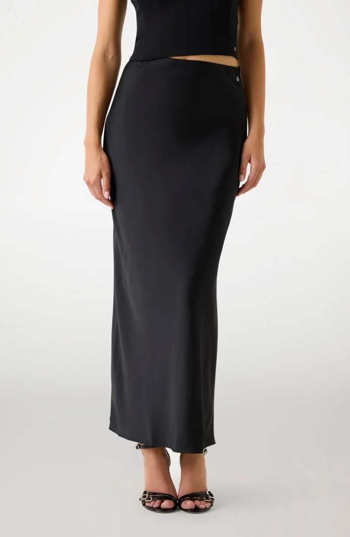 Guess Sibilla Kadın Siyah Kalem Etek W5YD55WF1T2-JBLK