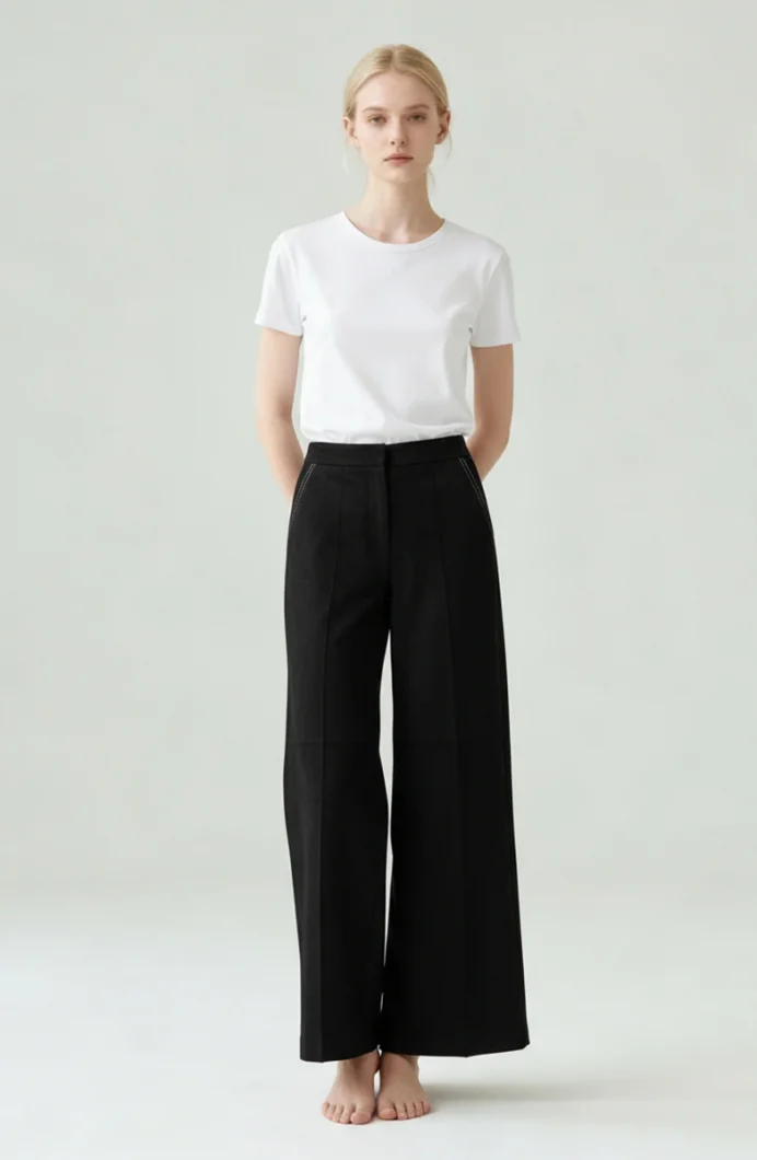 Guess Tailoring Kadın Siyah Tailored Fit Scuba Eşofman Altı W5BB53KAUJ2-JBLK