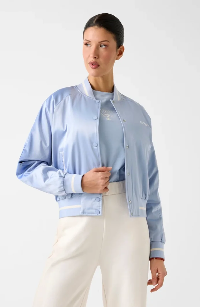 Guess Tamara Kadın Mavi Ceket V6RL02WL022-G7HP