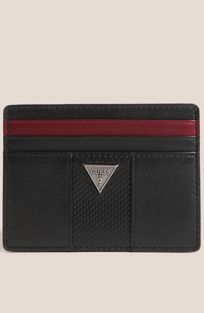 Guess Torino Erkek Siyah Kartlık SMTOCSLEA25-BLA