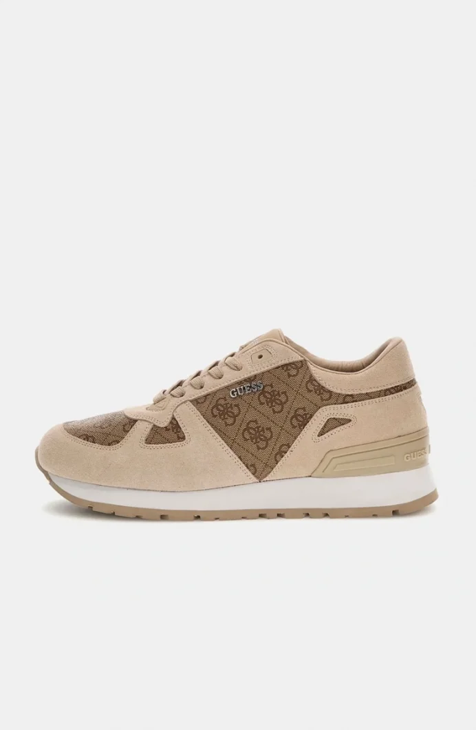 Guess Tresa Erkek Bej/Kahverengi Sneaker FMTTREELL12-BEIBR