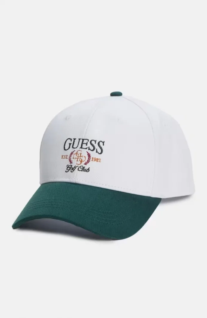 Guess Twill Erkek Beyaz Şapka M5YZ08WO07T-F0FH