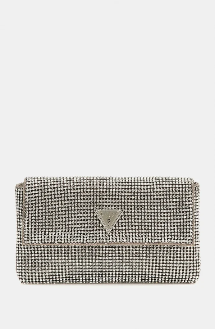 Guess Twiller Kadın Gri Clutch HWRY9350700-SIL