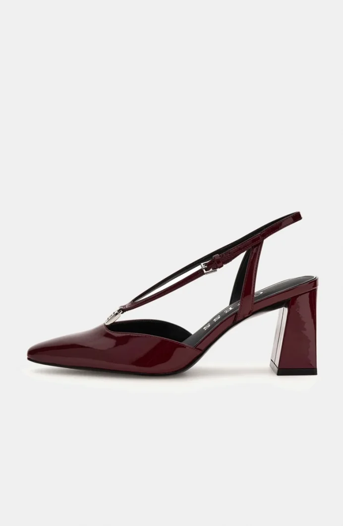 Guess Vargas Kadın Kırmızı Topuklu Ayakkabı FLFVRSPAF05-RED