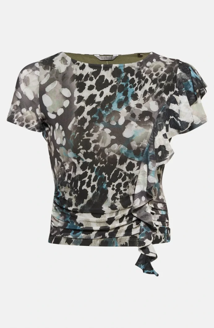 Guess Verdiana Kadın Çok Renkli Top W5YP08KCZC2-PJ1R
