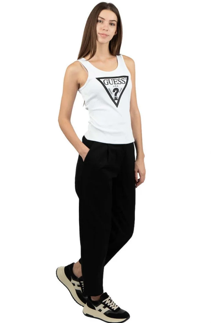 Guess Viviana Kadın Beyaz Top W5BP10KCXJ2-G011