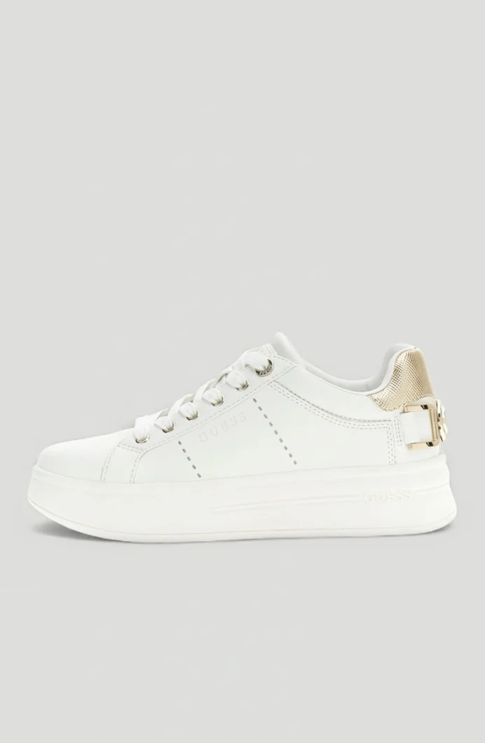 Guess Wesli Kadın Beyaz Sneaker FLPWESELE12-WHIGO
